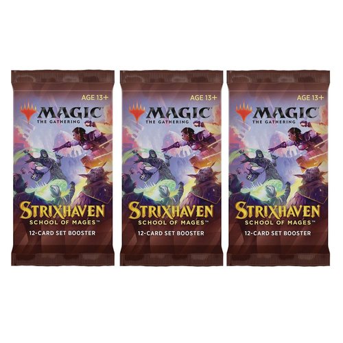 Magic the Gathering Strixhaven Set Booster (3x) deutsch