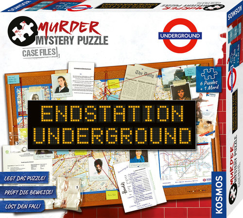 Murder Mystery Puzzle: Endstation Underground