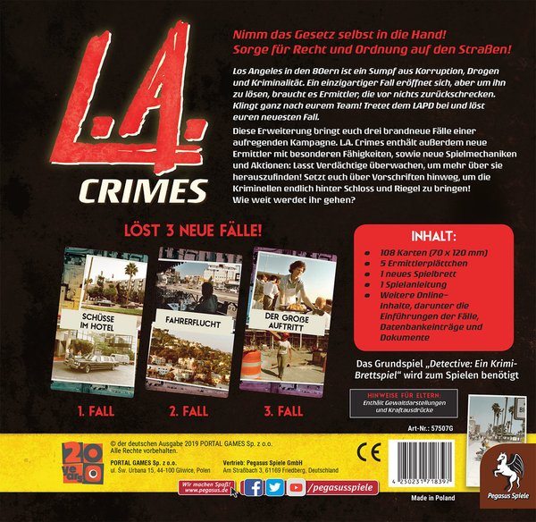 Detective: L.A. Crimes (Erweiterung)