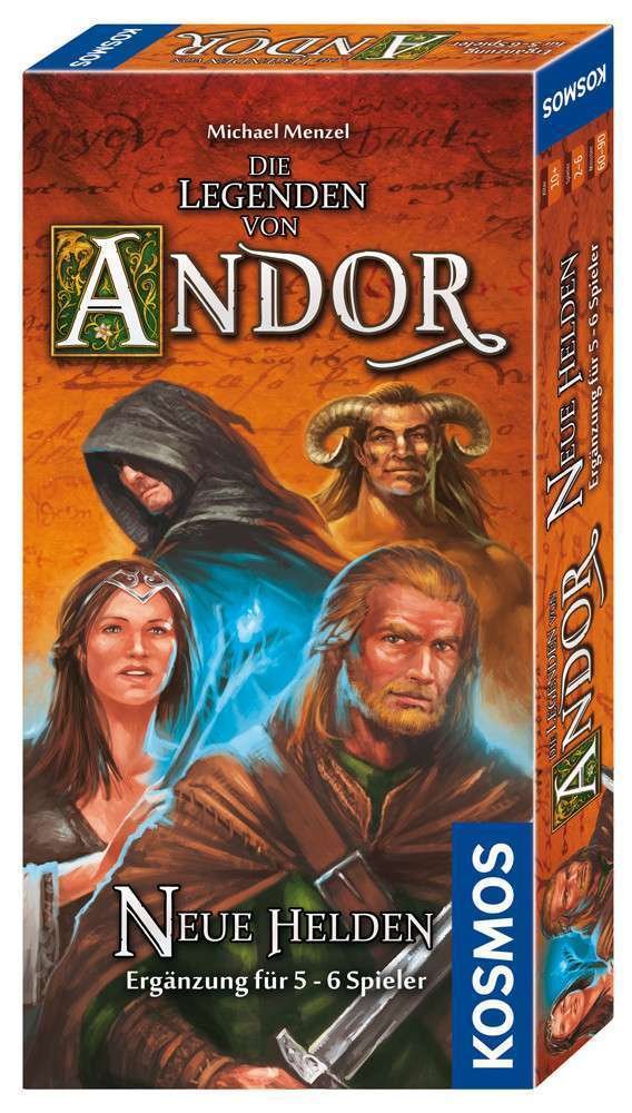 Die Legenden von Andor - Neue Helden - Ergänzung für 5 - 6 Spieler