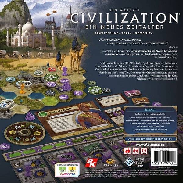 Civilization - Terra Incognita Erweiterung