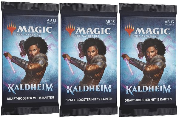 Magic the Gathering Kaldheim Draft Booster (3x) deutsch
