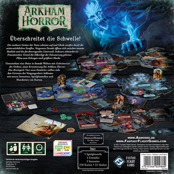 Arkham Horror 3rd - Geheimnisse des Ordens