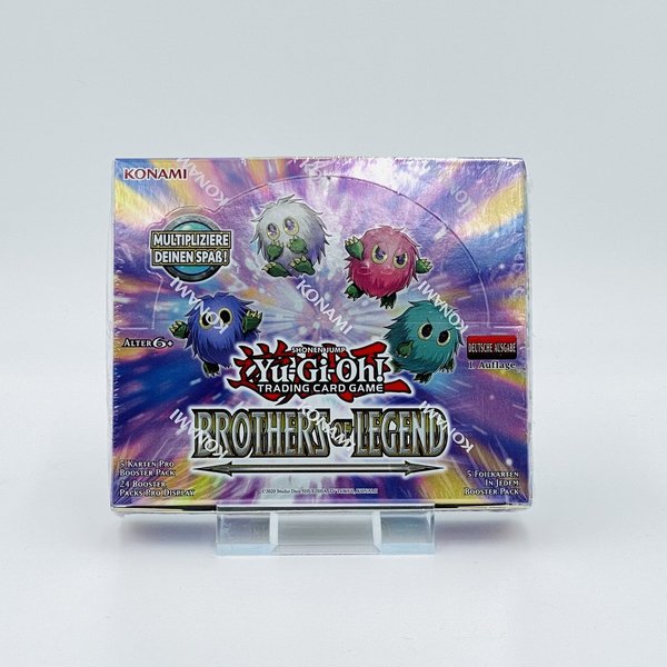 Yu-Gi-Oh! Booster Display - Brothers of Legends DE