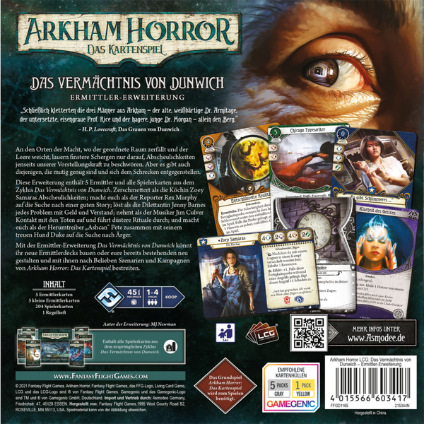Arkham Horror: LCG - Das Vermächtnis von Dunwich
