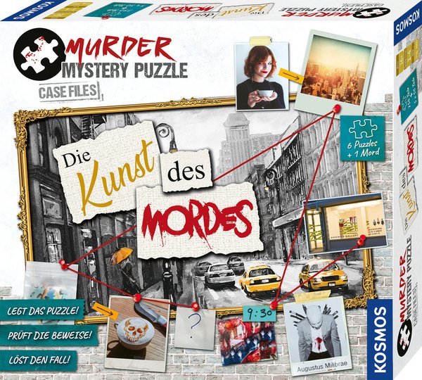 Murder Mystery Puzzle: Die Kunst des Mordes