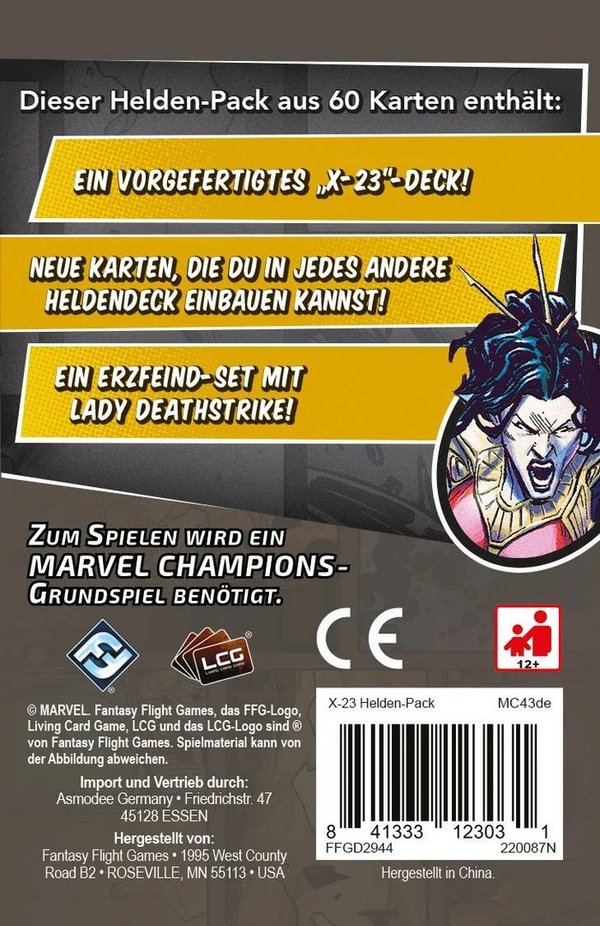 Marvel Champions Deutsch - X-23